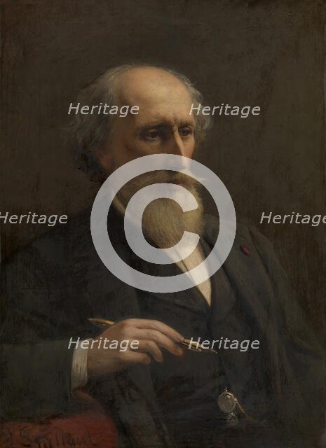 Self Portrait, c1890s. Creator: Joseph Stallaert.