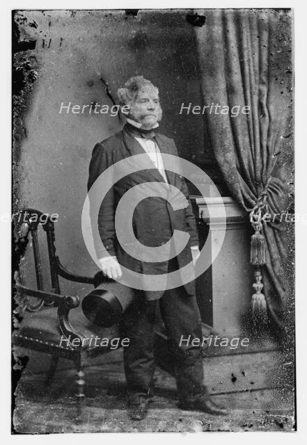 Thomas Holliday Hicks of Maryland, between 1855 and 1865. Creator: Unknown.