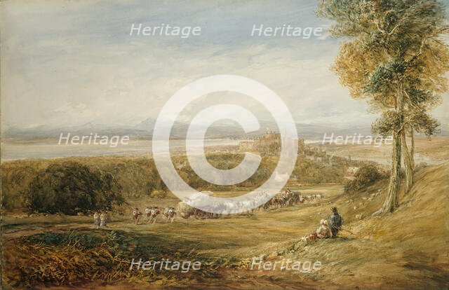 Lancaster: Peace and War, 1842. Creator: David Cox the elder.