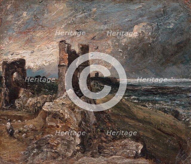 Hadleigh Castle, 1828 to 1829. Creator: John Constable.