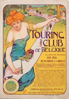 Touring Club de Belgique, 1901. Creator: Gaudy, Georges (1872-1940).
