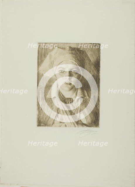 Gulli II, 1918. Creator: Anders Leonard Zorn.