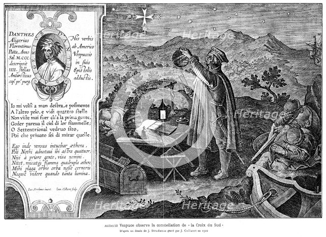 Amerigo Vespucci (1471-1512), Italian-born Spanish explorer. Artist: Unknown