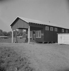 The cooperative store at the Delta cooperative farm near Clarksdale, Mississippi, 1937. Creator: Dorothea Lange.