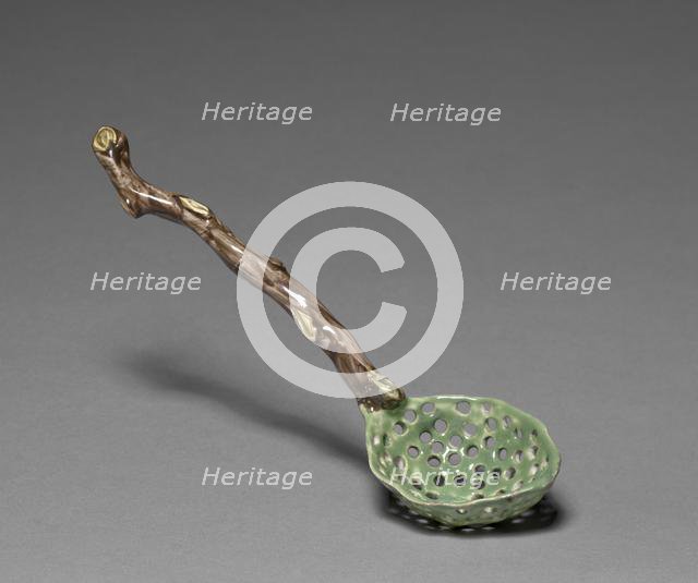 Sugar Spoon, c. 1760. Creator: Veuve Perrin Factory (French).