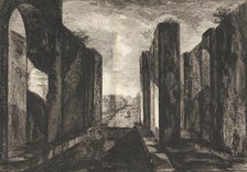 View of the interior of the city of Pompeii, from Antiquités de Pompeïa, tome premier, Ant..., 1804. Creator: Francesco Piranesi.