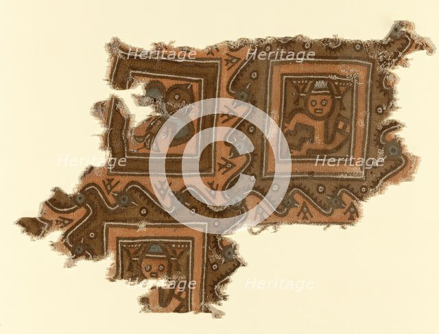 Fragment, Peru, A.D. 1000/1476. Creator: Unknown.