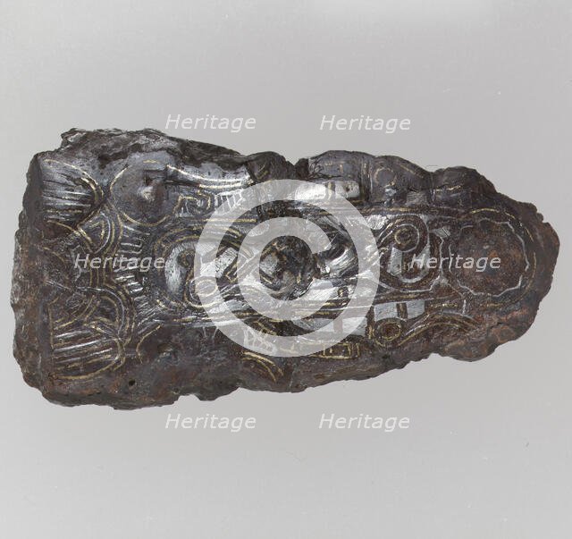 Counter Plate of a Belt Buckle, Frankish, last quarter 7th century. Creator: Unknown.