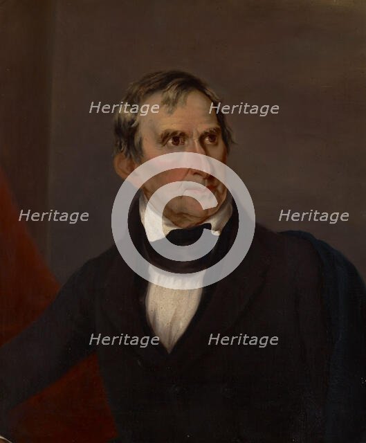 Portrait of William Henry Harrison, 1791-1872, c1850s. Creator: Unknown.