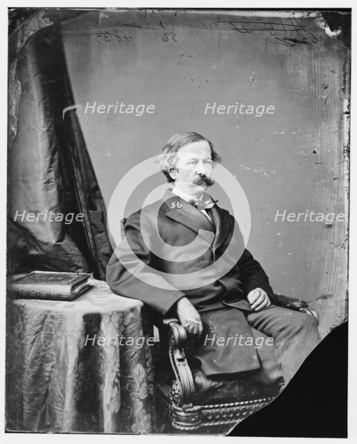 General Alfred Pleasonton, US Army, between 1860 and 1875. Creator: Unknown.