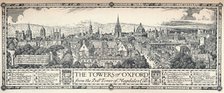 'The Towers of Oxford', 1905. Artist: Edmund Hort New.