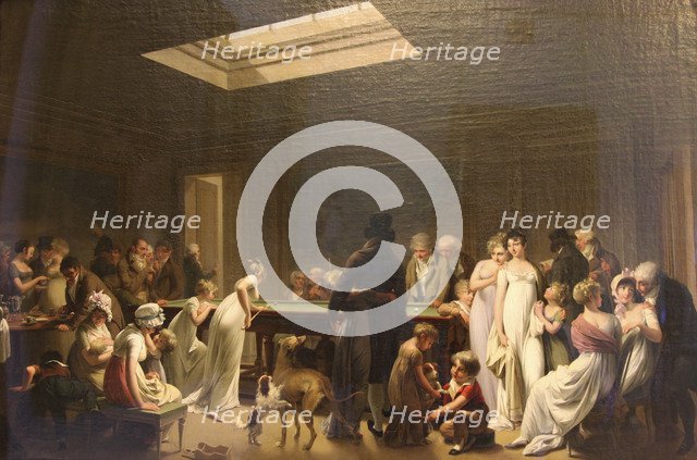 'Game of Billiards', 1807. Artist: Louis Leopold Boilly