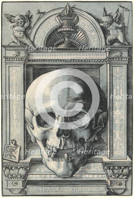 Skull, 1520. Creator: Hans Wechtlin the Elder.