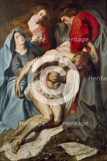The Deposition, c1619. Artist: Anthony van Dyck.