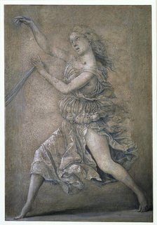 Dancing Muse, 1496-1498. Creator: Mantegna, Andrea (1431-1506).