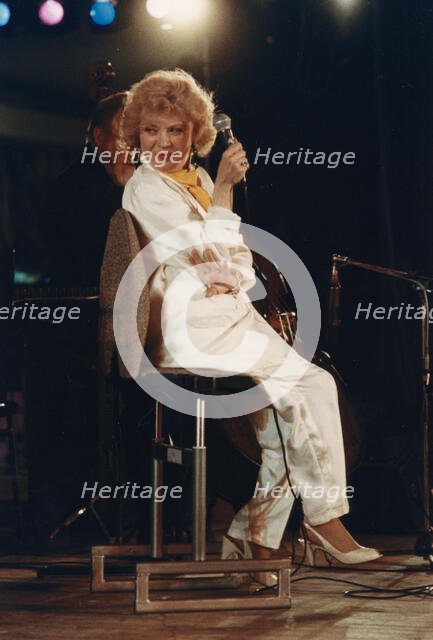 Helen Merrill, North Sea Jazz  Festival, The Hague, Netherlands, 1990s. Creator: Brian Foskett.