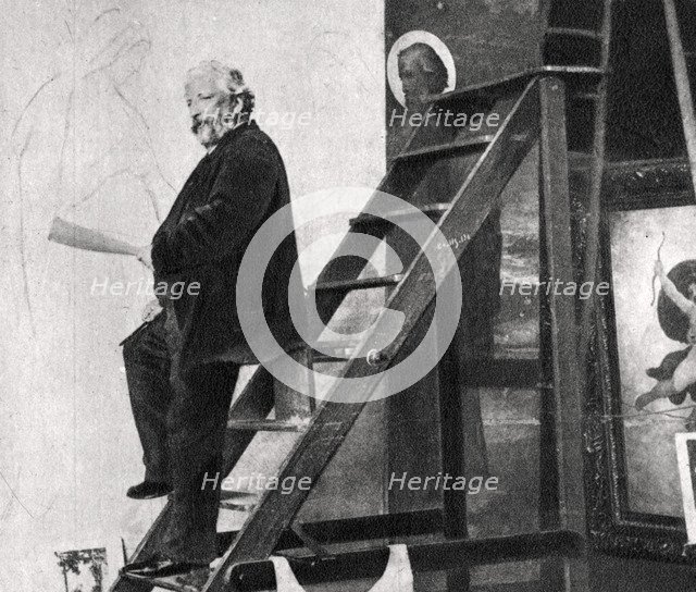 William-Adolphe Bouguereau, French artist, 1900. Artist: Unknown