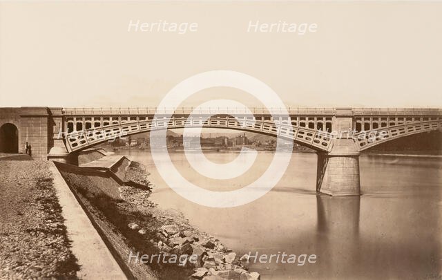 Givors, Viaduc, ca. 1861. Creator: Edouard Baldus.