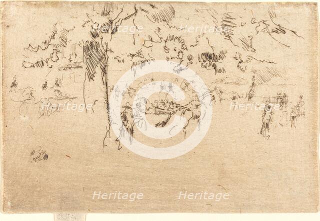 Saint James's Park, c. 1884/1886. Creator: James Abbott McNeill Whistler.