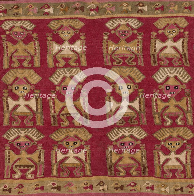 Fragment (Loincloth), Peru, A.D. 1250/1470. Creator: Unknown.