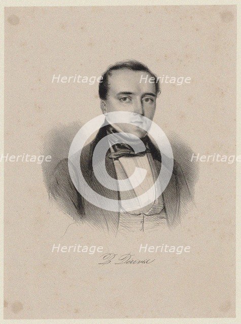 Portrait of the Bass Nicolas-Prosper Dérivis (1808-1880), 1835.