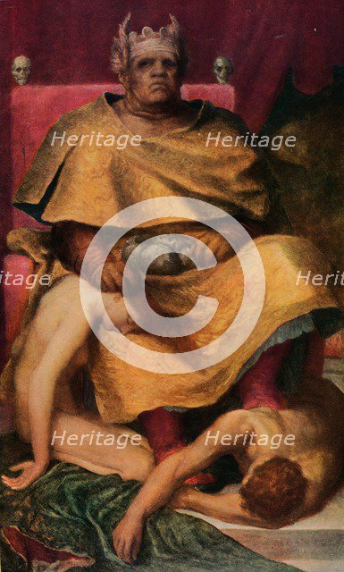 'Mammon', c1884, (1912). Artist: George Frederick Watts.