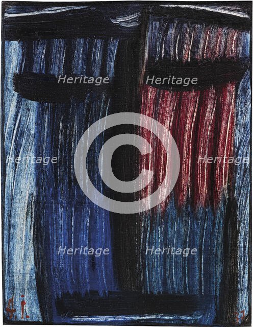 Great Meditation: Me and Chartres, 1937. Creator: Javlensky, Alexei, von (1864-1941).