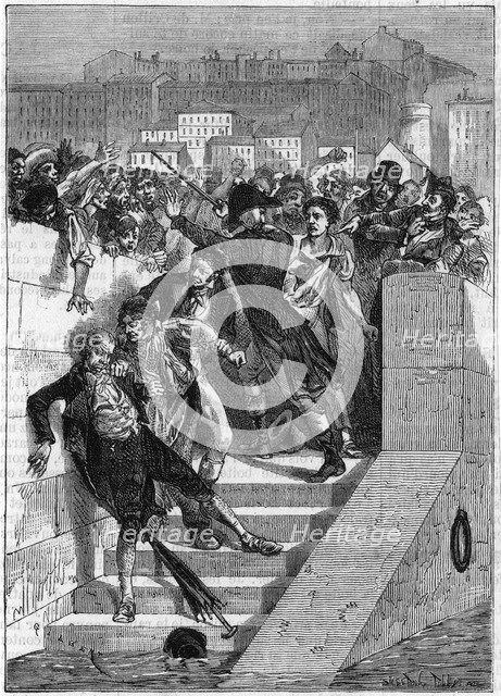 Joseph-Marie Jacquard, French inventor, 1880. Artist: Unknown