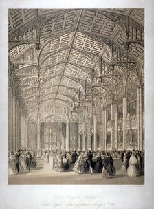 Free Trade Bazaar in Covent Garden Theatre, London, 1845.  Artist: Day & Haghe