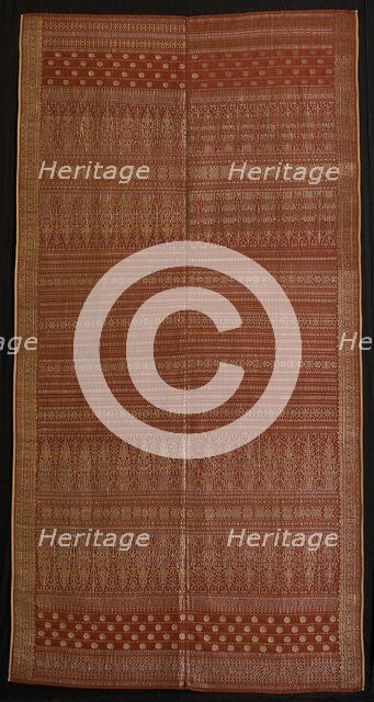 Ceremonial Shoulder Cloth (Kain songket lepus), Indonesia, . Creator: Unknown.