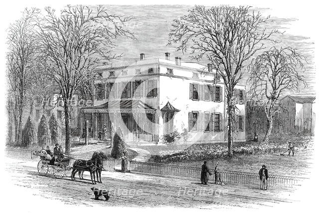 The American Centennial Exhibition...Residence of the Officers of the British Commission...1876. Creator: Bernstrom.
