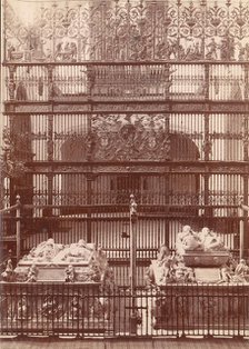 Tomb of the Catholic Kings, Granada, 1880s-90s. Creator: Unknown.