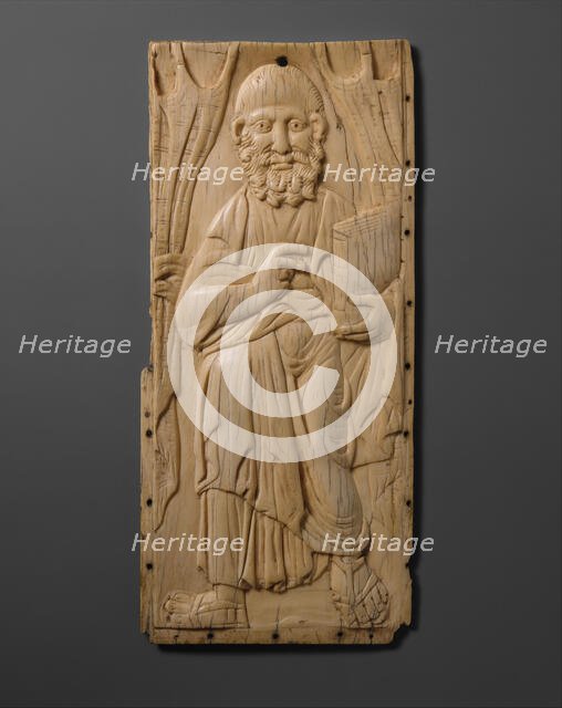 Panel with St. Peter or St. Paul (?), Byzantine, 500s. Creator: Unknown.