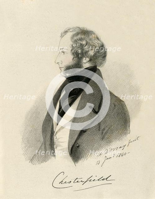 'Chesterfield', 1840.  Creator: Richard James Lane.