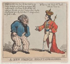 A New French Phantasmagoria, 1803., 1803. Creator: Thomas Rowlandson.