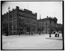 Massachusetts Institute of Technology, Boston, the Walker Building, between 1890 and 1901. Creator: Unknown.