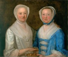 Two Daughters of George Alexander, Advocate, 1740s. Creator: John Alexander.