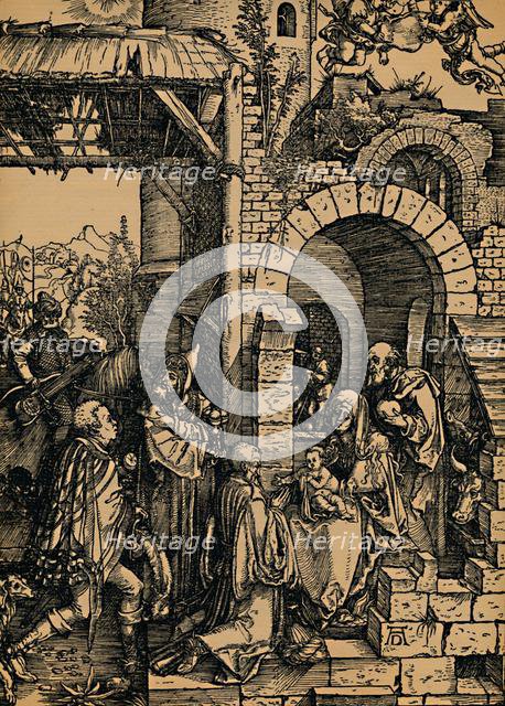 'Anbetung der Konige', ('Adoration of the Kings'), 1503-1504. Creator: Albrecht Durer.