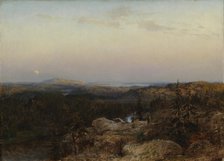 Landscape from Savo, 1868. Creator: Berndt Lindholm.