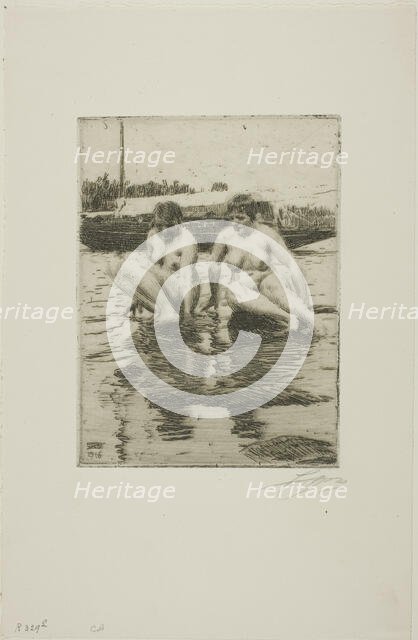 My Models, 1916. Creator: Anders Leonard Zorn.