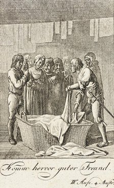 Plate 8 for Shakespeare's 'Macbeth', 1784. Creator: Daniel Nikolaus Chodowiecki.