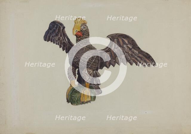 Eagle, c. 1937. Creator: Alice Domey.