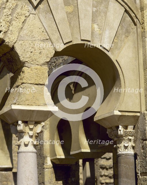 Medina Azahara, Islamic medieval palace-city, Cordoba, Spain, 10th century, (2002).  Creator: LTL.