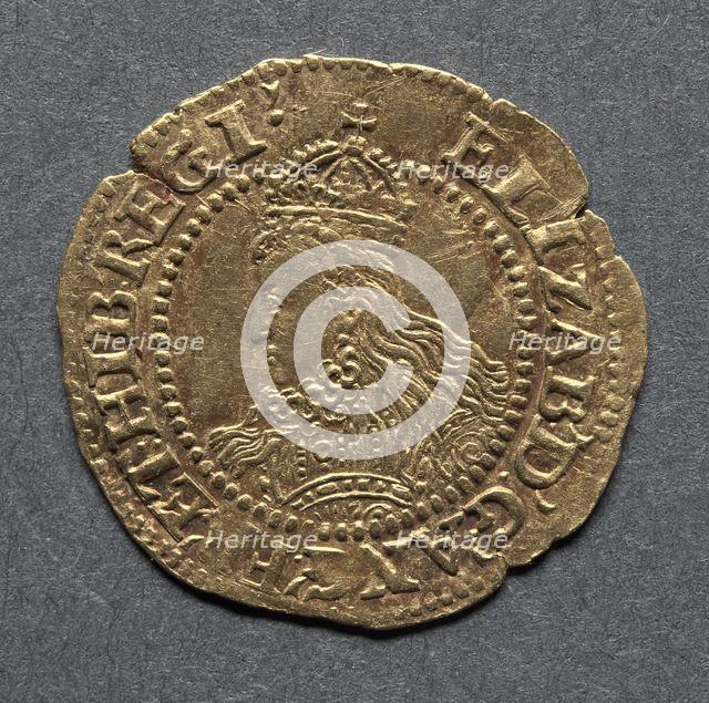 Halfcrown (obverse), 1583-1603. Creator: Unknown.