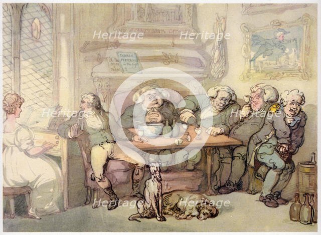 The Parsonage, c1780-1825. Creator: Thomas Rowlandson.