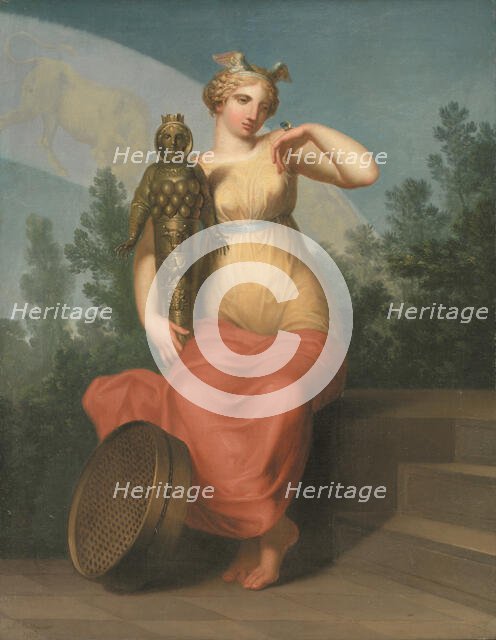 Philosophy. Allegorical Figure, 1800. Creator: Abildgaard, Nicolai Abraham (1743-1809).