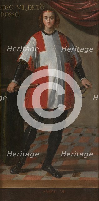 Count Amadeus VII of Savoy (1360-1391). Artist: Anonymous 