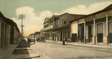 'Guantanamo - Calle Calixto Garcia', 1907.  Creator: Unknown.