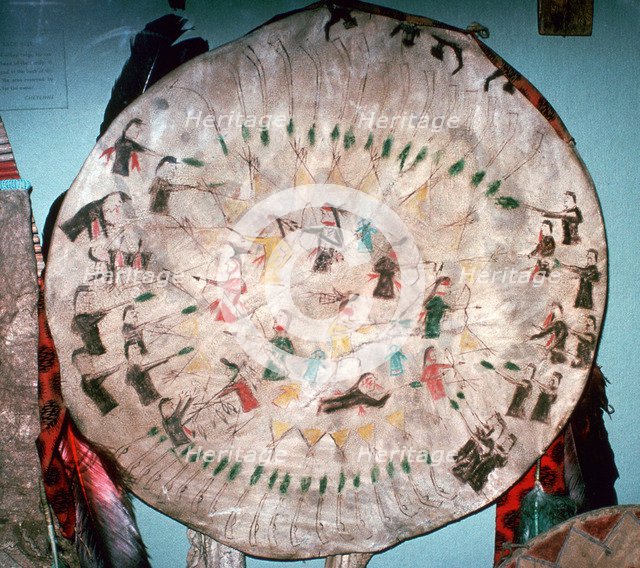 Dakota Native American War Shield Artist: Unknown