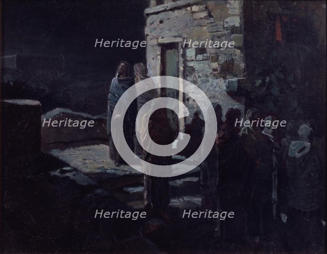 Christ after the Last Supper at Gethsemane, 1888. Artist: Ge, Nikolai Nikolayevich (1831-1894)